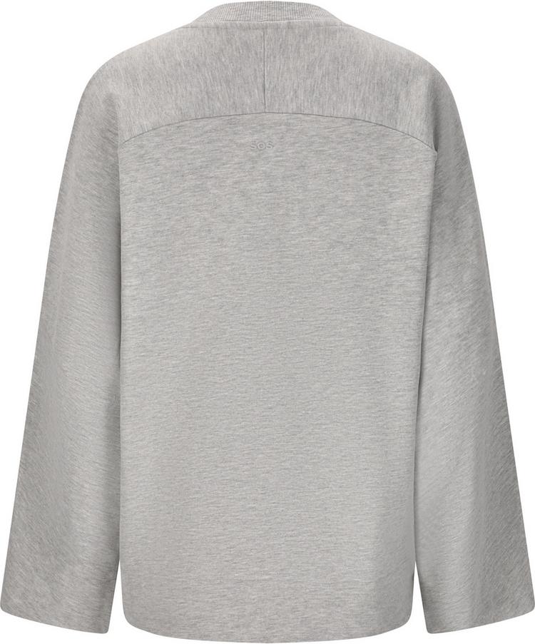 SOS SOS Ramiu T-Shirt Damen - 1005 Light Grey Melange - 0 | SportScheck