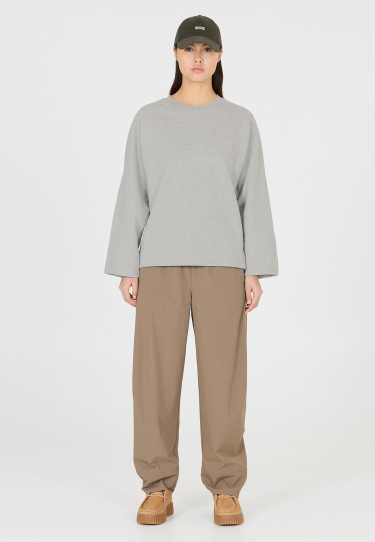 SOS SOS Ramiu T-Shirt Damen - 1005 Light Grey Melange - 0 | SportScheck