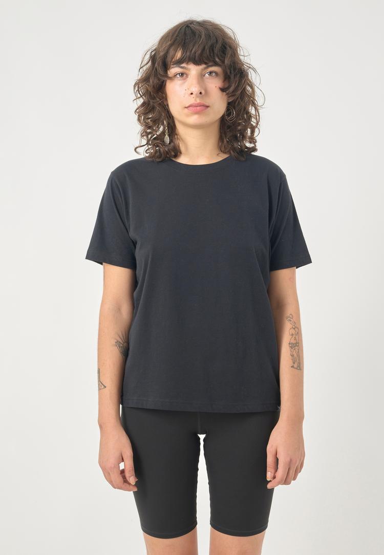 Cleptomanicx Cleptomanicx Basic Tee Ligull T-Shirt Damen - Black - 1 | SportScheck