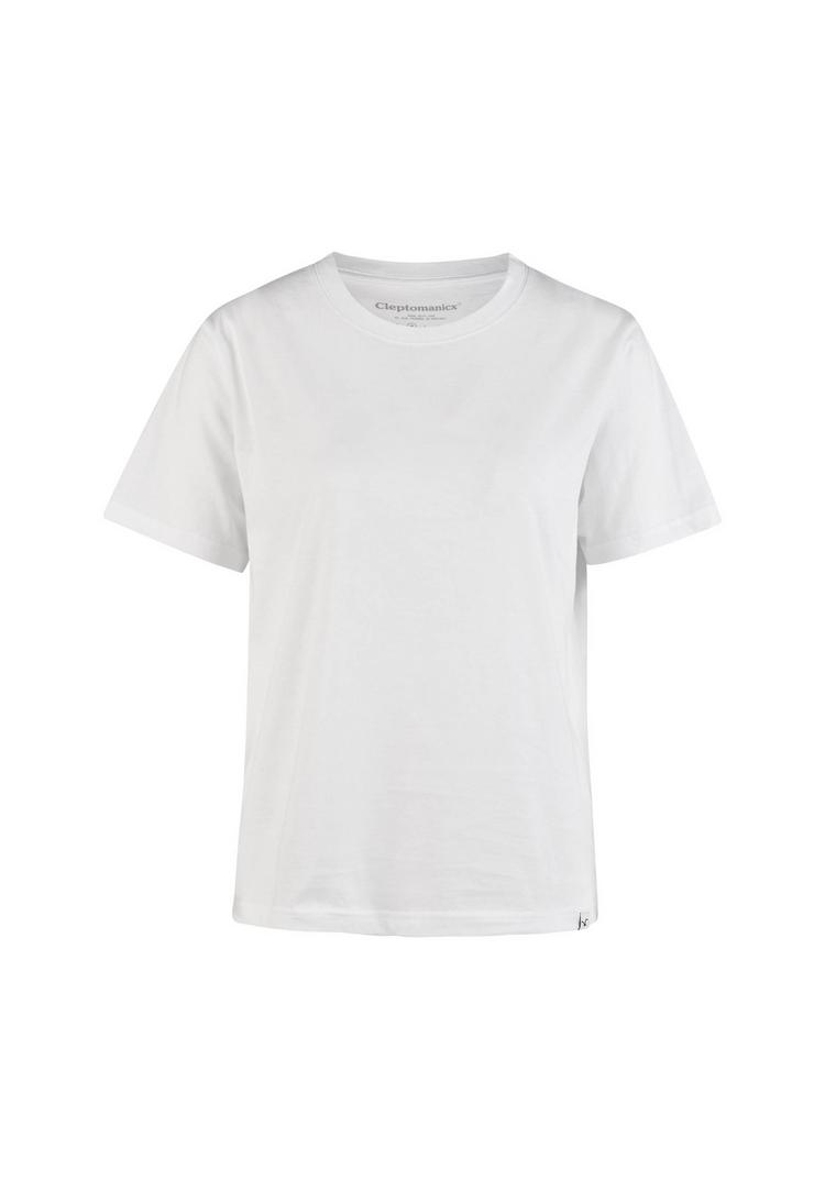 Cleptomanicx Cleptomanicx Basic Tee Ligull T-Shirt Damen - White - 0 | SportScheck