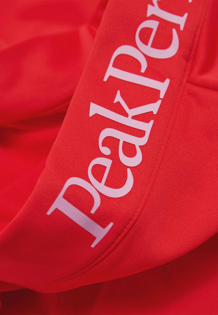 Peak Performance Peak Performance W Rider Tech Zip Hood Fleecejacke Damen - knallrot - 2 | SportScheck