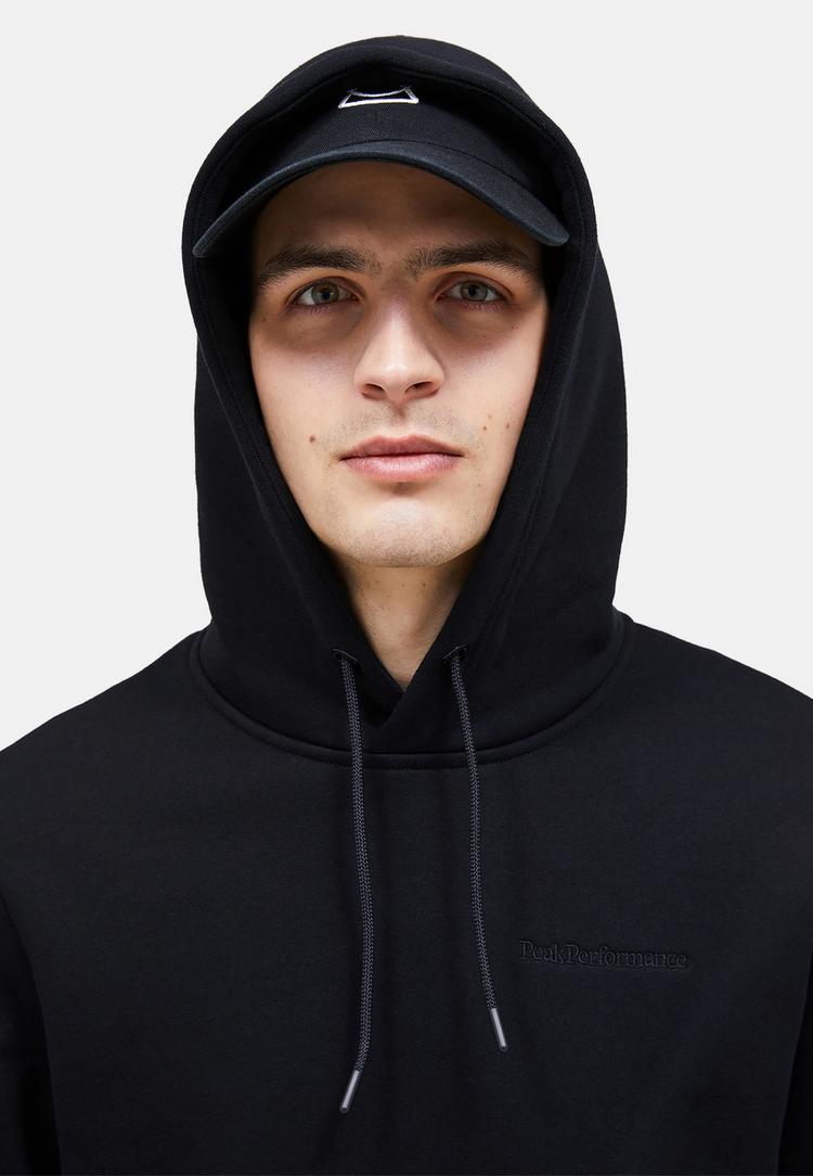 Peak Performance Peak Performance M Original Small Logo Hood Sweatshirt Herren - schwarz - 0 | SportScheck