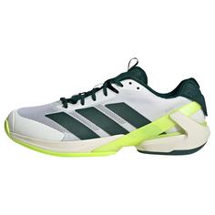 adidas Adizero Ubersonic 5 Tennisschuh Tennisschuhe Cloud White / Aurora Ivy / Lucid Lemon