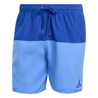 adidas Colorblock 5 Inch Badeshorts Badehose Herren - Semi Lucid Blue / Blue Fusion