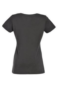 Rückansicht von Gipfelglück FRIEDA T-Shirt Damen Forged Iron