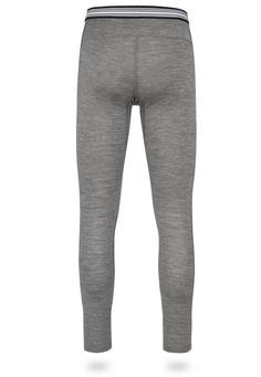 Rückansicht von normani Outdoor Sports Mackay Thermounterhose Kinder Grau