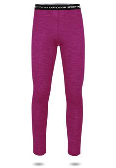 normani Outdoor Sports Mackay Thermounterhose Kinder Fuchsia