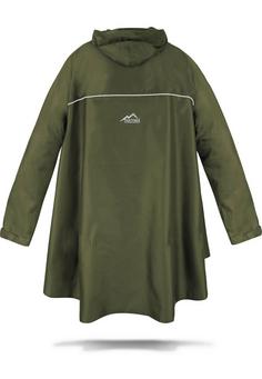 Rückansicht von normani Outdoor Sports Kauai Outdoorjacke Oliv