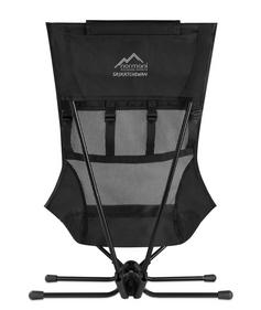 Rückansicht von normani Outdoor Sports Saskatchewan Campingstuhl Grau