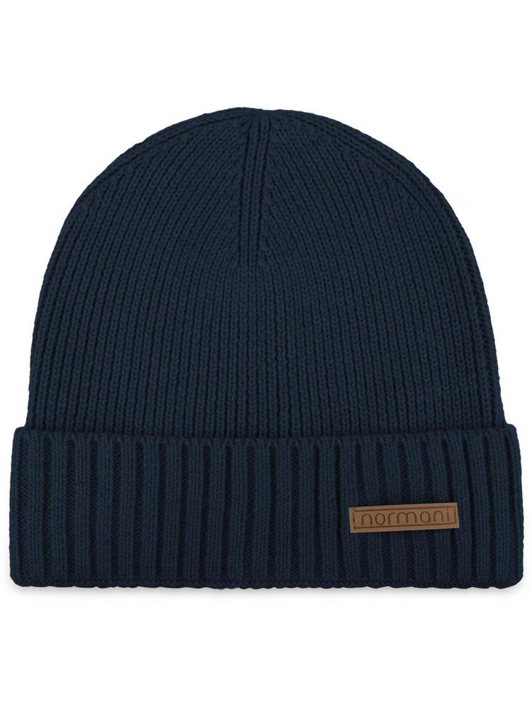 normani normani Yuma Beanie - Navy - 1 | SportScheck