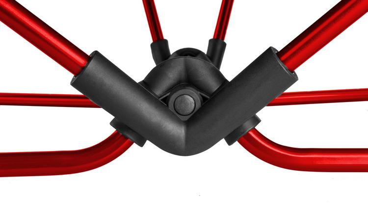 normani Outdoor Sports normani Outdoor Sports Saskatchewan Campingstuhl - Rot - 4 | SportScheck