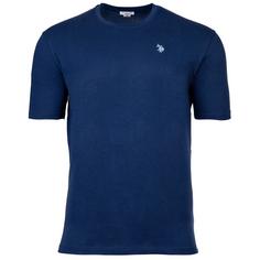 U.S. Polo Assn. T-Shirt T-Shirt Herren Mittelblau