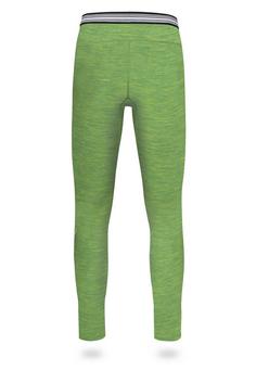 Rückansicht von normani Outdoor Sports Mackay Thermounterhose Kinder Grün