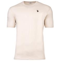 U.S. Polo Assn. T-Shirt T-Shirt Herren Beige