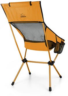 Rückansicht von normani Outdoor Sports Nemaska Campingstuhl Orange