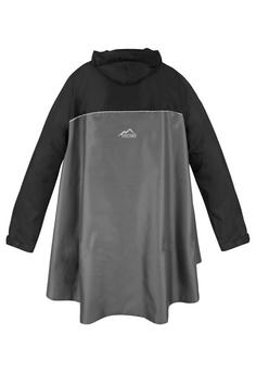 Rückansicht von normani Outdoor Sports Kauai Outdoorjacke Schwarz/Grau