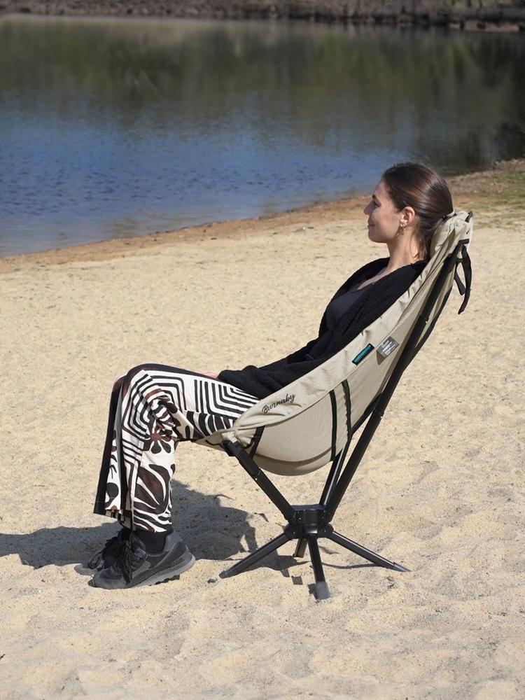 normani Outdoor Sports normani Outdoor Sports Burnaby Campingstuhl - Beige - 0 | SportScheck