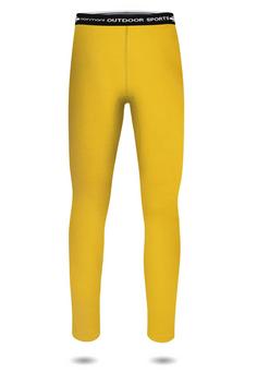 normani Outdoor Sports Mackay Thermounterhose Kinder Gelb