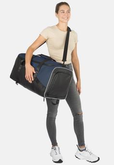 Rückansicht von normani Ostpass Reisetasche Blau