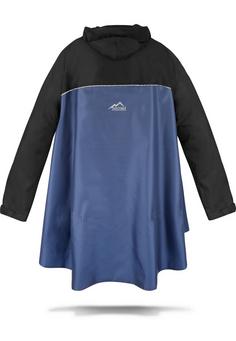 Rückansicht von normani Outdoor Sports Kauai Outdoorjacke Schwarz/Navy