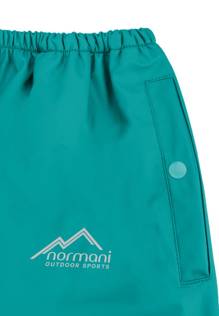 normani Outdoor Sports normani Outdoor Sports York Regenhose Kinder - Petrol - 1 | SportScheck