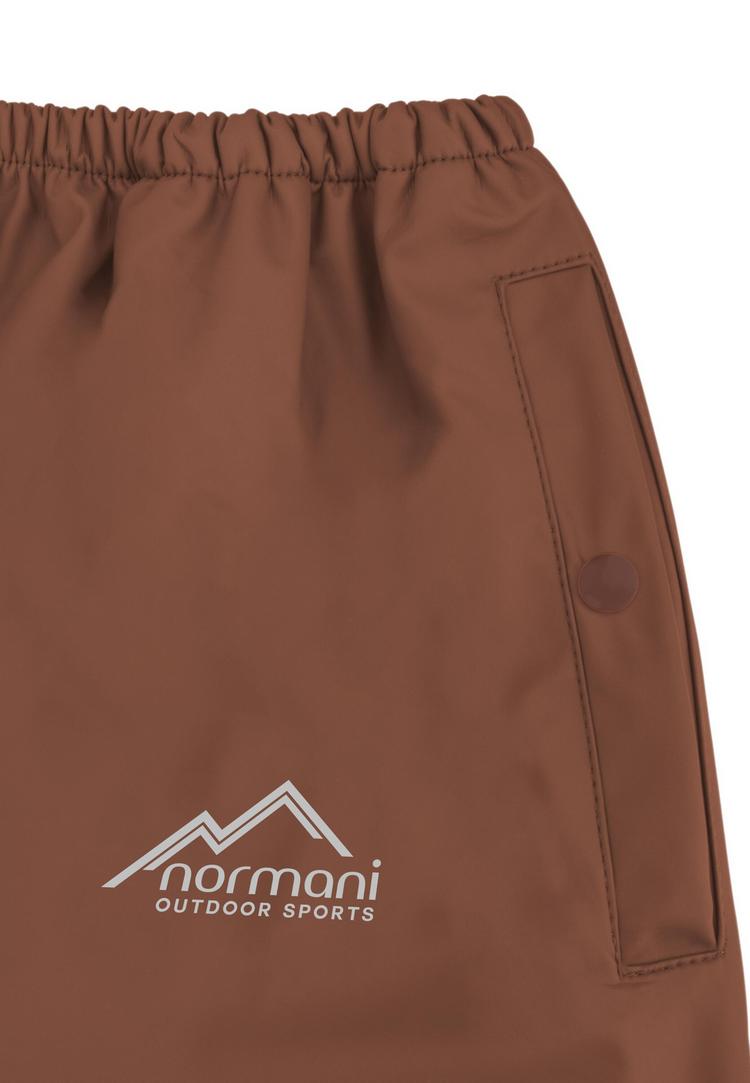 normani Outdoor Sports normani Outdoor Sports York Regenhose Kinder - Braun - 1 | SportScheck