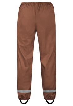 Rückansicht von normani Outdoor Sports York Regenhose Kinder Braun