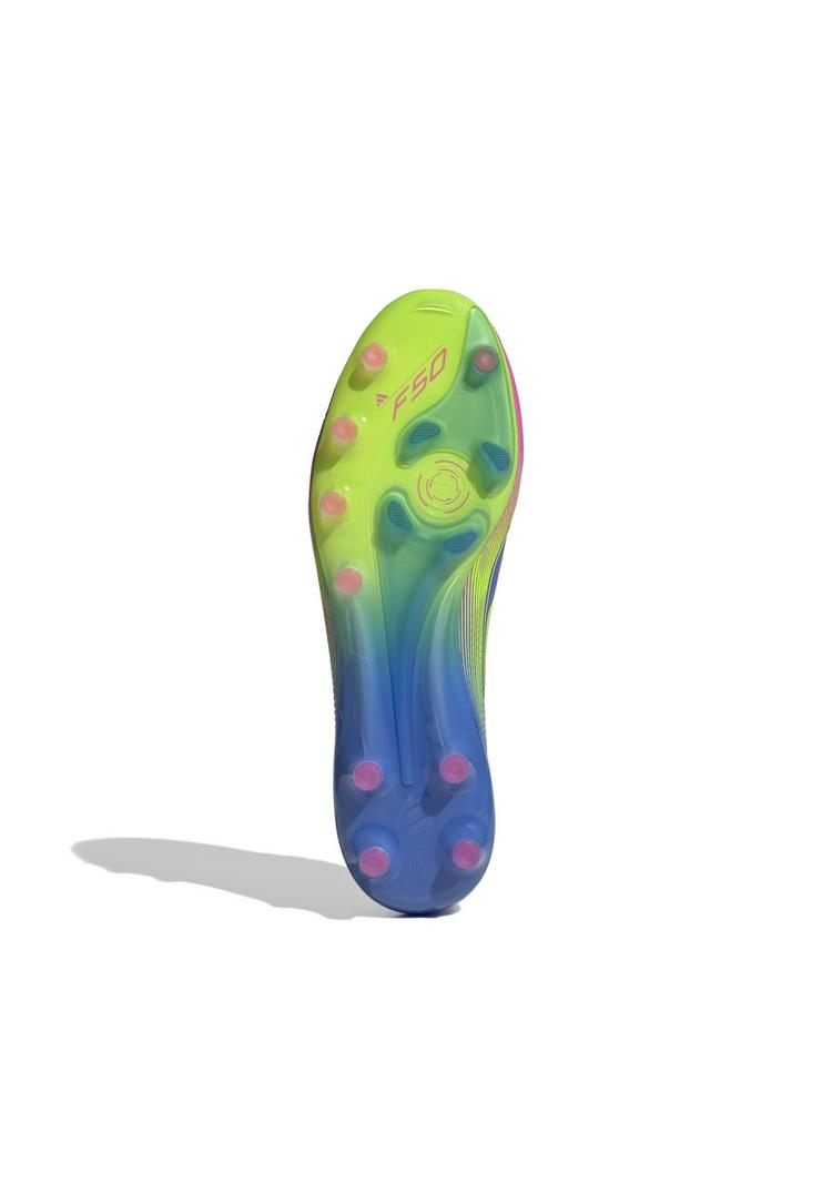 adidas adidas F50 Elite AG Fu&szlig;ballschuh Fu&szlig;ballschuhe - Blue Fusion / Lucid Lemon / Lucid Pink - 1 | SportScheck