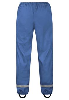 Rückansicht von normani Outdoor Sports York Regenhose Kinder Blau