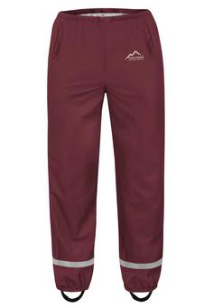 normani Outdoor Sports York Regenhose Kinder Bordeaux