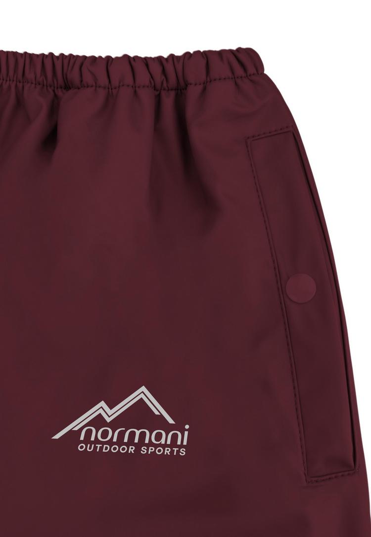 normani Outdoor Sports normani Outdoor Sports York Regenhose Kinder - Bordeaux - 1 | SportScheck