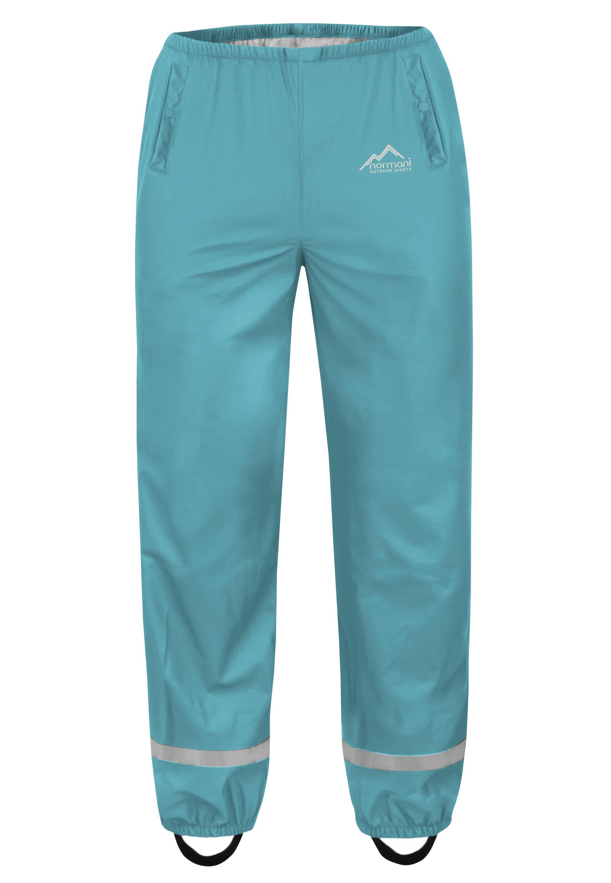 normani Outdoor Sports York Regenhose Kinder - Hellblau