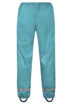 Rückansicht von normani Outdoor Sports York Regenhose Kinder Hellblau