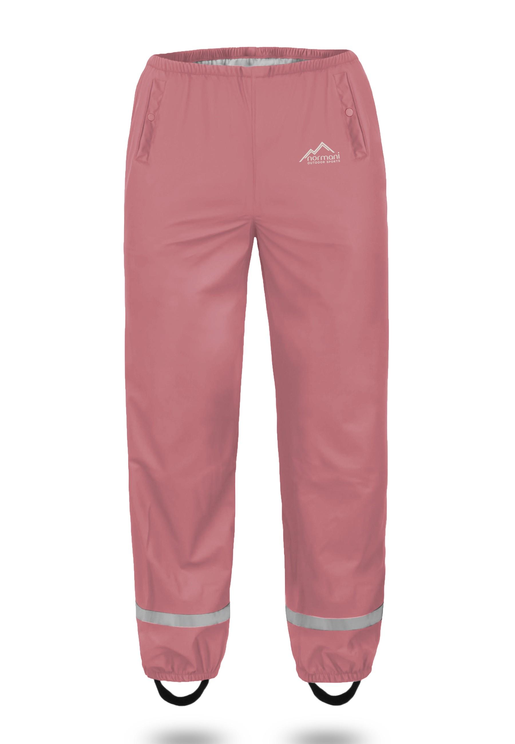 normani Outdoor Sports York Regenhose Kinder - Rosa