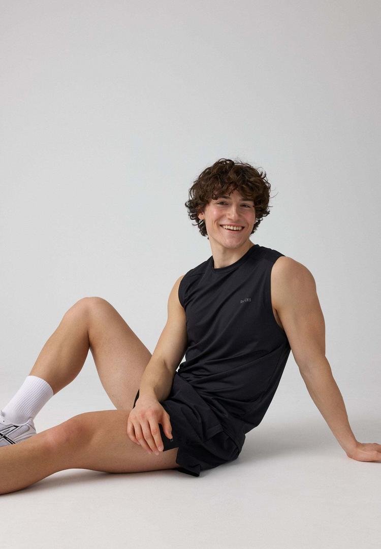 Snocks Snocks Tank Top Mesh Herren Tanktop Herren - Schwarz - 5 | SportScheck