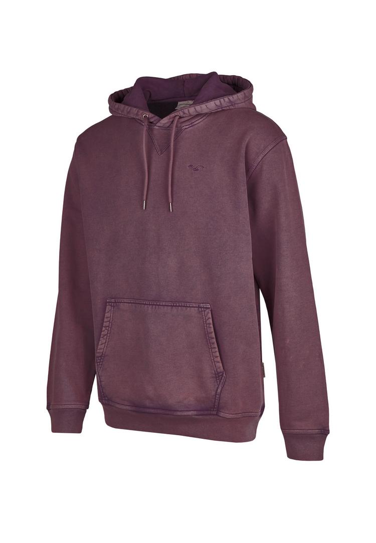 Cleptomanicx Cleptomanicx Boxy Hooded Ligull Washed Kapuzenshirt Herren - Plum Perfect - 0 | SportScheck