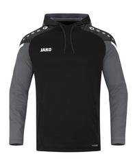 JAKO Performance Hoody Funktionssweatshirt Herren - schwarzgrau