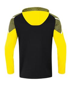 Rückansicht von JAKO Performance Hoody Funktionssweatshirt Herren schwarzgelb