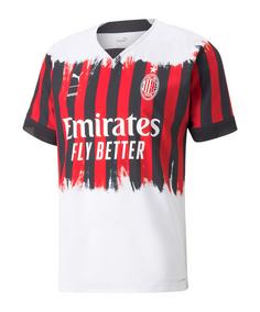 PUMA AC Mailand X NEMEN Trikot Fußballtrikot rotweiss