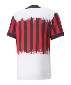 Rückansicht von PUMA AC Mailand X NEMEN Trikot Fußballtrikot rotweiss