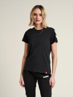 Rückansicht von hummel hmlLEGACY WOMAN T-SHIRT Funktionsshirt Damen WHITE