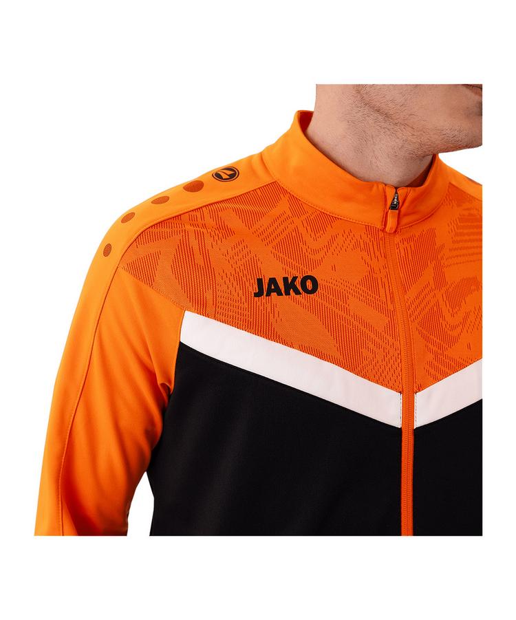 JAKO JAKO Iconic Trainingsjacke Trainingsjacke Herren - schwarzorange - 0 | SportScheck