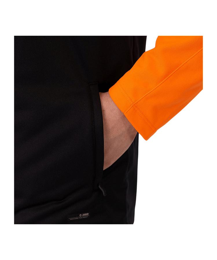 JAKO JAKO Iconic Trainingsjacke Trainingsjacke Herren - schwarzorange - 1 | SportScheck