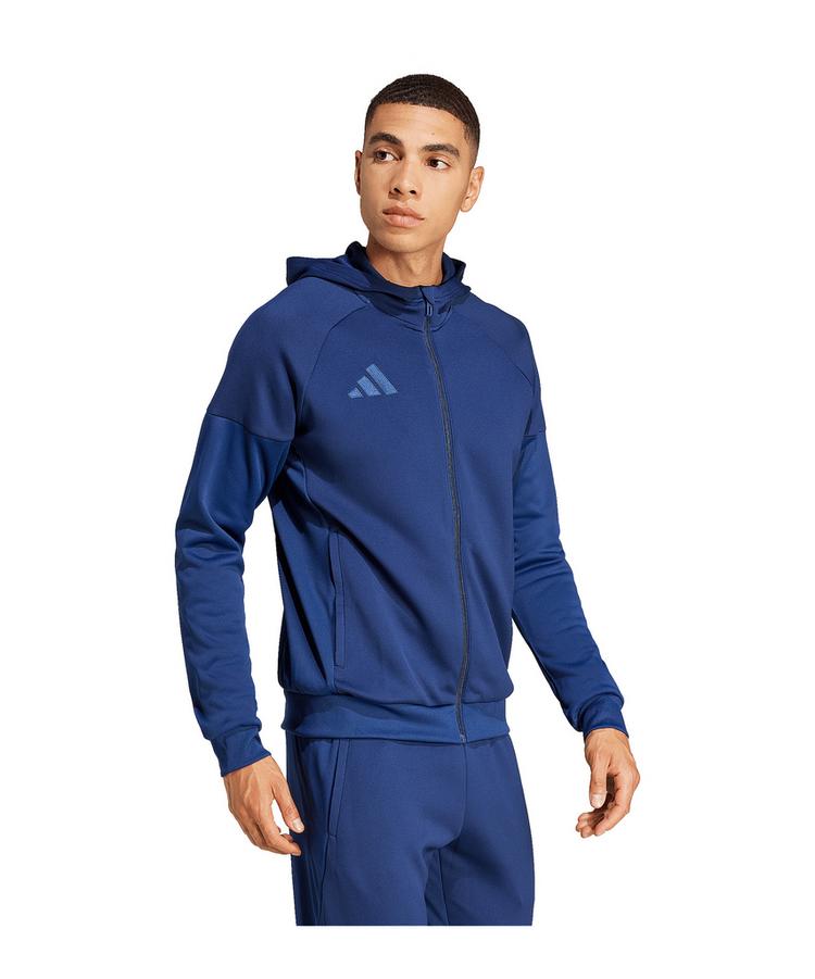 adidas adidas Tiro 25 Travel Kapuzenjacke Trainingsjacke Herren - blau - 0 | SportScheck