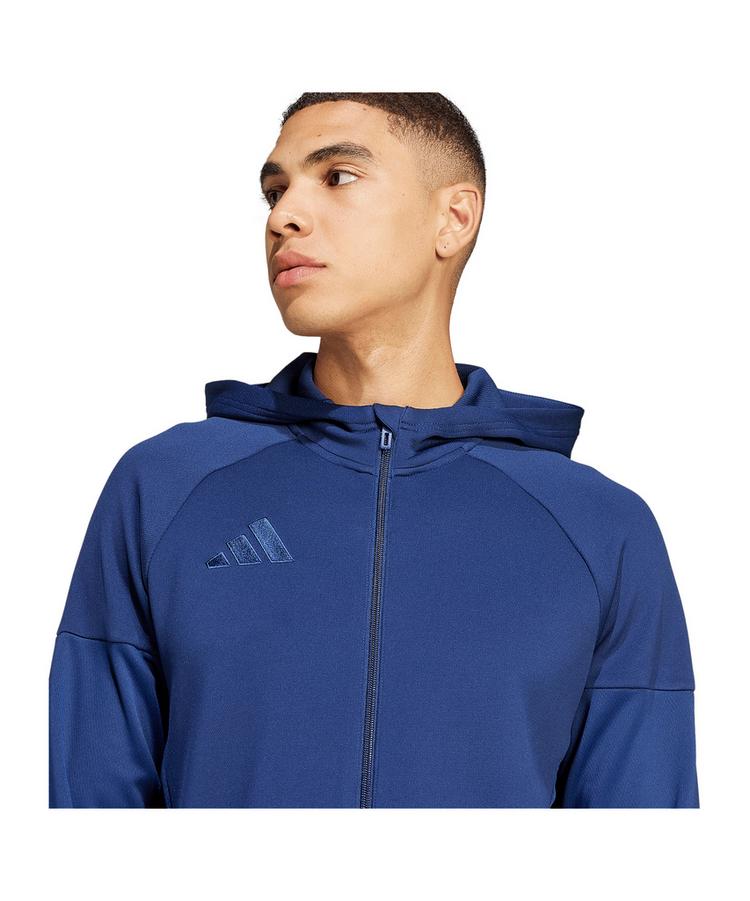 adidas adidas Tiro 25 Travel Kapuzenjacke Trainingsjacke Herren - blau - 2 | SportScheck