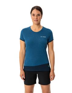 Rückansicht von VAUDE Women's Sveit Shirt T-Shirt Damen shore blue