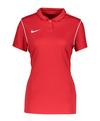 Nike Park 20 Poloshirt Damen Poloshirt Damen - rotweiss