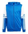 adidas Squadra 25 Kapuzenjacke Kids Funktionssweatshirt Kinder - blau