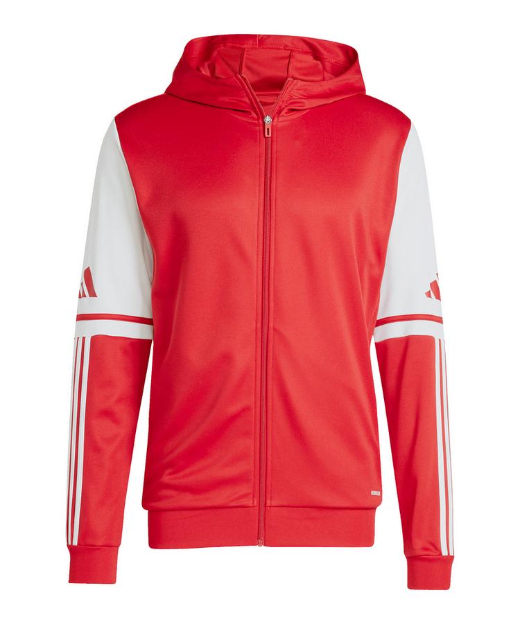 adidas adidas Squadra 25 Kapuzenjacke Funktionssweatshirt Herren - rotweiss - 0 | SportScheck