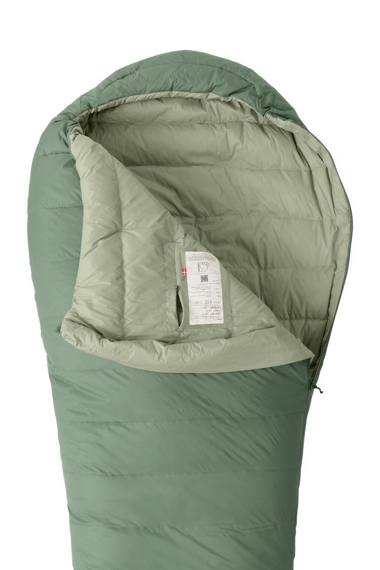 Nordisk Nordisk Ides +5&deg; Daunenschlafsack - Hedige Green Reseda - 0 | SportScheck